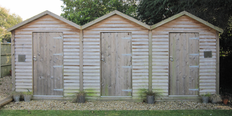 garden studio and storage